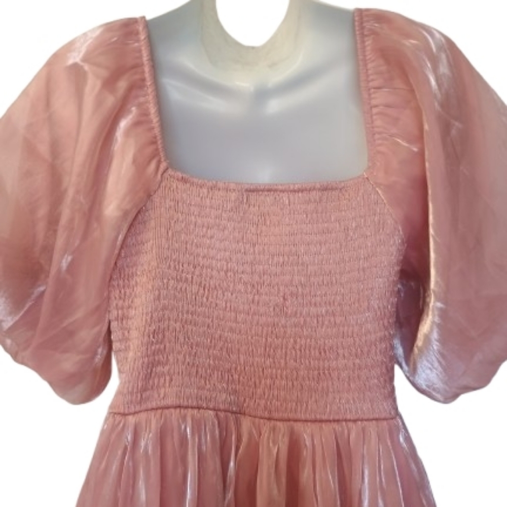 One Loved Babe Different Life Dress fairy Pink Shimmering Size:XL - Picture 7 of 11